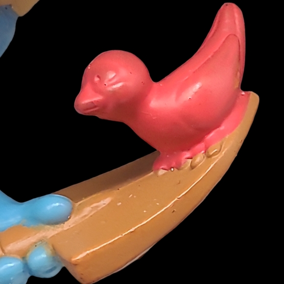 2011 MCDONALD'S HAPPY MEAL TOY "FARMER SMURF" - 3" - Picture 7 of 11